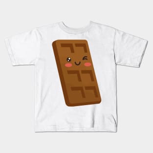 Cute Kawaii Chocolate Kids T-Shirt